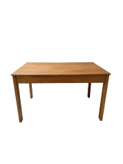 Art Deco Dining Table by J.A. Muntendam, Solid Oak, 1920s Dutch Design